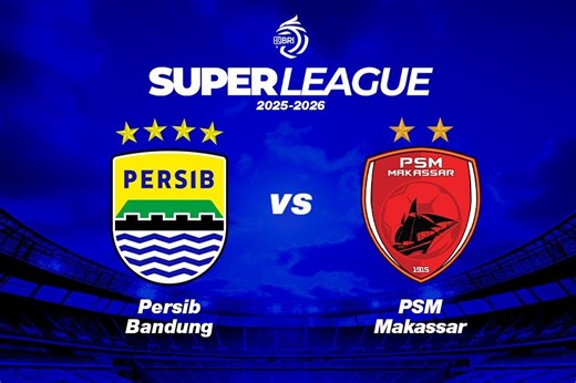Link Live Streaming Persib vs PSM di Super League 2025-2026