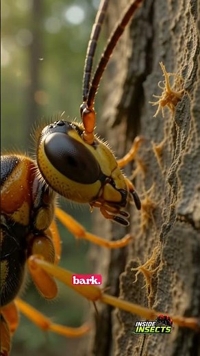The Ichneumon Wasp's Impossible Ovipositor 😱 Nature's Most Precise Parasite