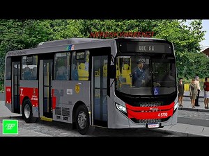 [OMSI 2] LANÇAMENTO Caio Apache Vip V Midi VW 15.210/S Euro 6 AC padrão Sptrans +G27/ Allibus T.
