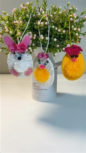 DIY Cute Easter Decor / Easy 5-Minute Tutorial 🐣💝
