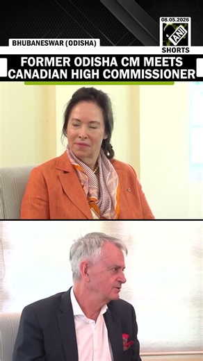 Former Odisha CM Naveen Patnaik meets Canadian High Commissioner Christopher Cooter