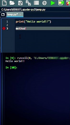 Hello world program #python #pythonprogramming #class12 #computerscience #helloworld #welcome
