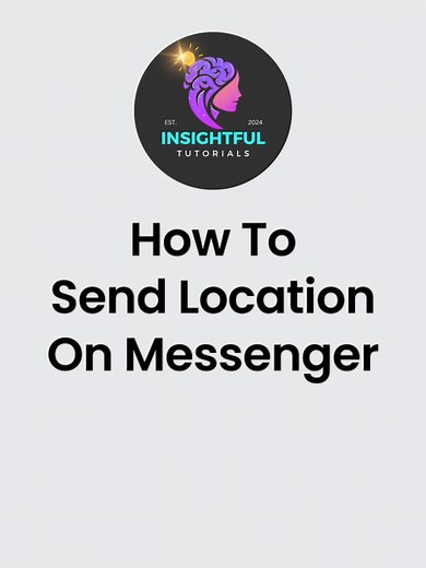 How to Send Location on Messenger | Share Your Precise Location in Messenger #insightfultutorials #tech #viral