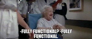 -Fully functional? -Fully functional.