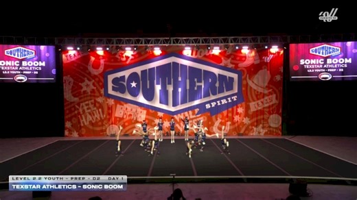 TexStar Athletics - Sonic Boom [2026 L2.2 Youth - PREP - D2 Day 1] 2026 Southern Nationals by Cheer Power