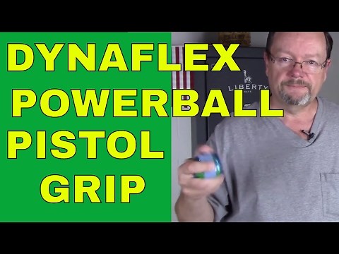 Use a dynaflex powerball to strengthen your wrists for pistol shooting