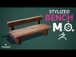 Creating a Low Poly Stylized Bench in Autodesk Maya, Zbrush, and Substance Painter[Timelapse]