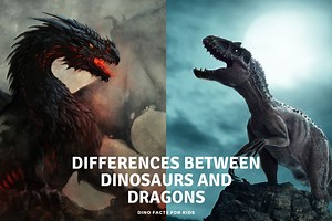 10 Differences Between Dinosaurs And Dragons (and 5 Similarities) - Dinosaur Facts For Kids
