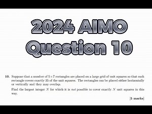AIMO Prize winner explains last problem (2024 AIMO Q10)