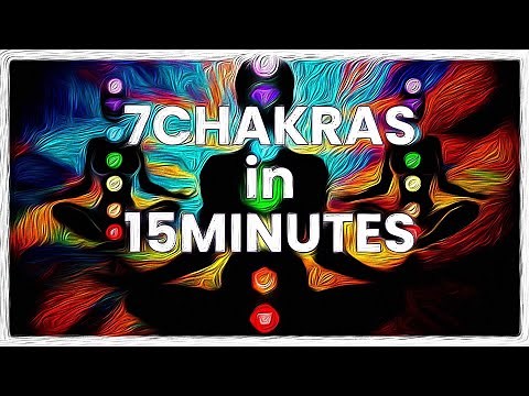 7 Chakras 15 Min very intense exercise daily Mantra Chanting Meditation LAM VAM RAM YAM HAM OM AUM