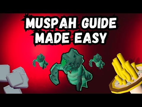 Muspah is so easy with Bowfa (Simple Guide OSRS)