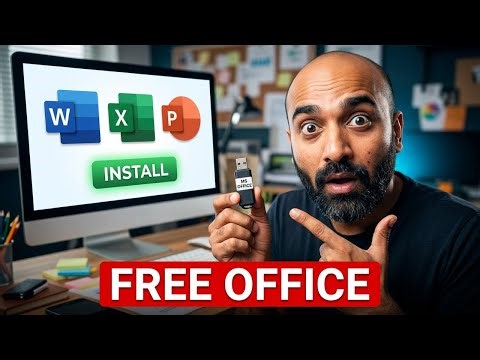 How To Install Microsoft Office for Free: Done in 5 Minutes! 🔥