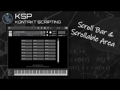 Kontakt Scripting (KSP) [ui] :: Scrollbar Vertical, Custom UI, Button Matrix (Download Script)