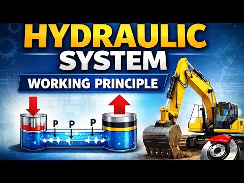 Hydraulic System Explained | Working Principle, Components & Applications