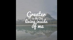 MercyMe - Greater (Lyric Video)