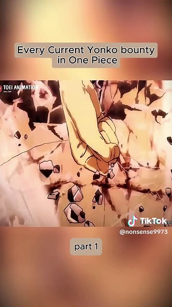 Every Current Yonko bounty in One Piece part (1)