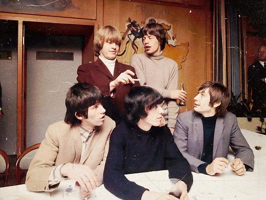 What was the first track The Rolling Stones recorded?