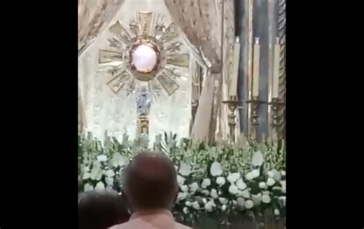 Video of possible Eucharistic miracle in Mexico appears to show host pulsating like a heart - LifeSite