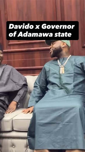 2.8K views · 1.2K reactions | Davido pays courtesy visit to the governor of Adamawa state as he continues his five tour today in the state | Celebritydiaryroom | Facebook