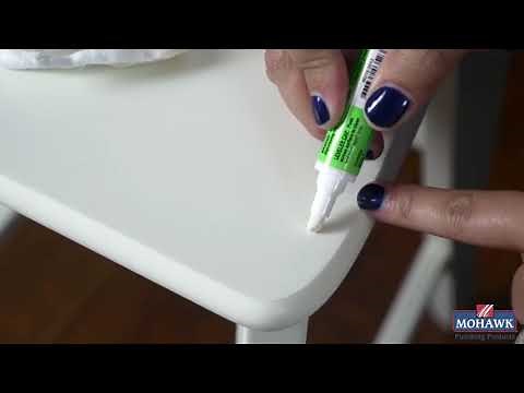 Repairing White Furniture with the 3 in 1 Repair Stick