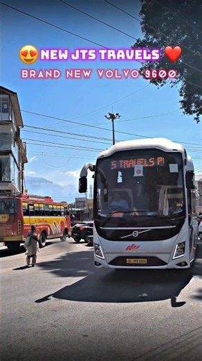 New volvo Bus Jts Travels | Power's Volvo B8R 9600 #volvo9600 #volvobus #luxury