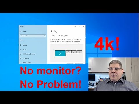Record 4k In OBS Without A 4k Monitor. Well that way easy!
