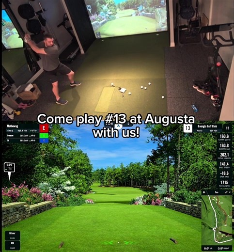 Golf Simulation Tips for Amen Corner Success