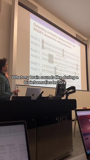 Understanding Bioinformatics: A Lecture Experience