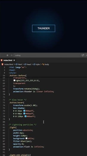 “I Built a Button That Summons Thunder! ⚡ | Watch the Code Live”
