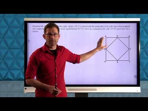 Common Core Geometry.Unit #6.Lesson #7.Squares