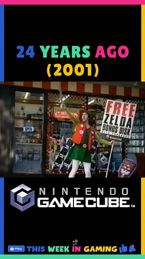 630K views · 8.7K reactions | Nintendo GameCube Released On This Day 24 Years Ago In 2001. #nintendo #gamecube #OnThisDay #nostalgia #retro #retrogaming #gamingcommunity #videogames #gaming #FacebookGaming #facebookreels | This Week In Gaming | Facebook