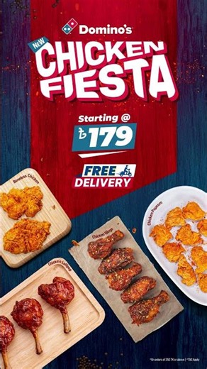 Enjoy our new chicken items starting at just ৳179 — hot, juicy & irresistible!