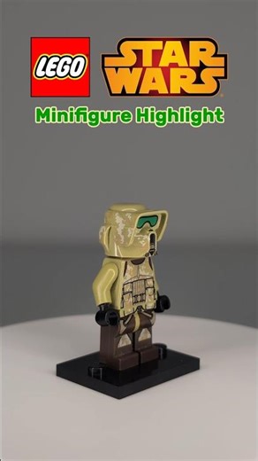 Lego Star Wars Minifigure Highlight - Clone Scout Trooper! #lego #starwars #revengeofthesith