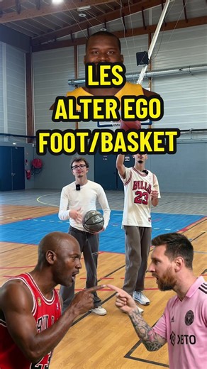 Qui sont les alter ego entre le foot et le basket ? #basketball #challenge #nba #football