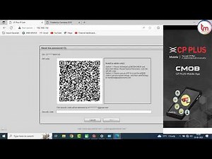 how to reset cp plus ip camera password