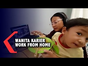WFH karena Corona, Ini Dia Kegiatan Sasha, Wanita Karir dengan Peran Ganda