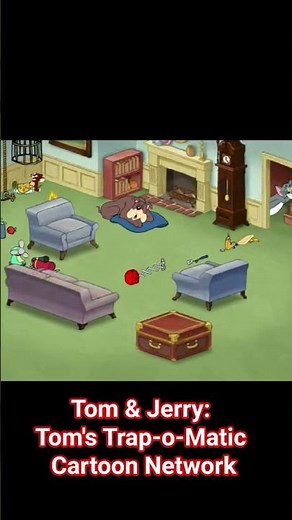 Tom and Jerry: Tom's Trap-o-Matic | Tom e Jerry Cartoon Network #oldgames #games #jogosantigos