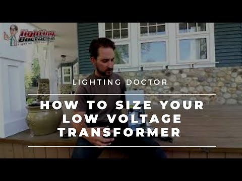 How to Size a Low Voltage LED Landscape Lighting Transformer