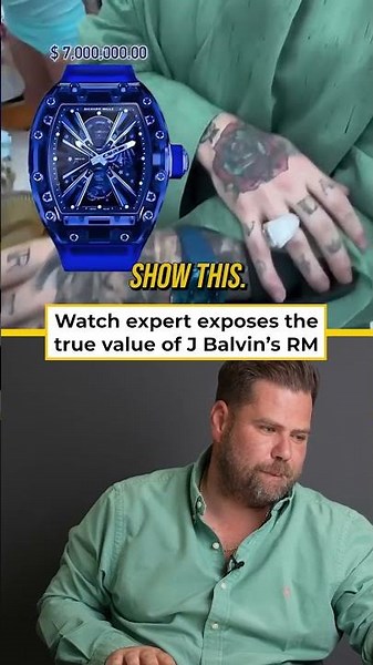 The True Value of J Balvin''s Watch Collection