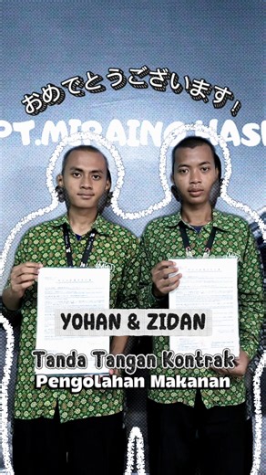 Omedetou Yohan & Zidan! #fyp #lpk #lpkjepang