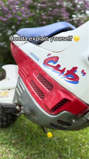 What’s the wildest machine Honda made? Motocompo, Cub, pilot? #honda #90s #dirtbike #ez90