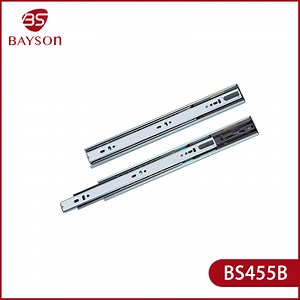[Hot Item] Furniture Slide 3 Fold Ball Bearing Soft Close Kitchen Drawer Slide