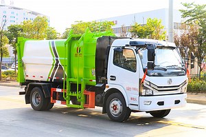 [Hot Item] 10 to 12m3 Used Garbage Waste Refuse Compactor Truck Commercial Self-Loading and Unloading Garbage Truck