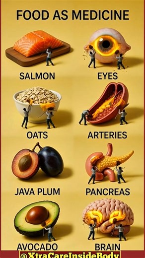 Food as Medicine| How Common Foods Support Key Organs Inside Your Body.
