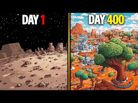 Watch How I Transformed Mars From a Dusty Mess To a Green PARADISE