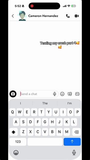 The ending was kind of a twist right? #crush #goviral #snapchat #fypシ | texting my crush
