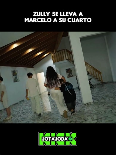 Zully se lleva a Marcelo a su cuarto. | Nueva novela. | Fiesta Blanca @zullyy_cs @marcelojesus_20 . #JotaJoda #Zully #Jess