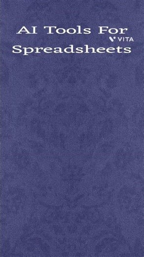 Day 7: 5 AI tools for Spreadsheets.