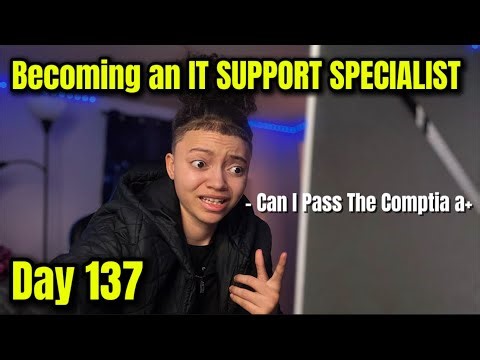Becoming an IT Specialist – Day 138 | CompTIA A+ Studying & Real Troubleshooting