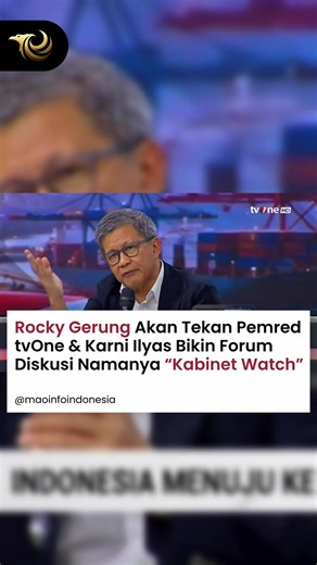 Wantimpres Rocky Gerung usulkan tvOne untuk memberikan forum diskusi antara Kabinet Merah Putih dan Mahasiswa 1 atau 2 kali dalam 1 bulan, forum tersebut di maksudkan agar perdebatan di sosial media tidak liar antara sentimen ke sentimen Ide yang bagus, di mana mahasiswa kita bisa langsung berdiskusi dengan Para Pejabat atau Pembantu Presiden agar narasi yang di bangun di sosmed tidak liar 👍 #fyp #rockygerung #tvone #mahasiswa #tiktokpelitfyp